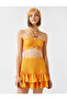 Gathered Bustier with Bead Detail - 3