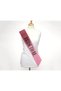 Glittery Sparkling Girdle Belt with Black Big Bride to Be Writing on Pink 10 cm Width - 4