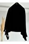 BLACK FLEECE SCARF SHOE SHOULDER SCARF CAFE, RESTAURANT, HOTEL SCARF - 2
