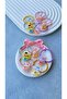 5 Li Kuromi, My Melody, Pomponpurin, Cinnamoroll, Hello Kitty Themed Minimal Elastic Children's Buckle