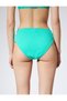 High Waist Bikini Bottom with Window Detail - 5