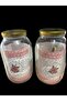 3 Liter Glass Pickle and Pulses Storage Jar with Metal Lid 3000 Cc 1 Piece