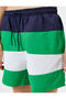 Swim Shorts Color Blocked Waist With Pockets - 5