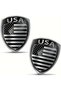 2PCS American Flag Sticker Army USA American Emblem Stickers Decal for Car Decals for Trucks for ... - 8