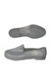 Men's Gray Lacing Garden Casual Rubber Shoes for Work Emek023 - 4