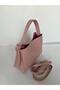 Women's Powder Adjustable Strap Hand Shoulder and Crossbody Bag Stylish Daily Bag Equivalent Bag with Zipper - 2