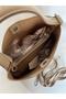 Women's Mink Adjustable Strap Hand and Shoulder Bag, Stylish Daily Bag, Equivalent Bag with Zipper - 6