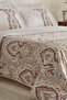 Lemy 100% Cotton Double Duvet Cover Set Cotton Satin Claret Red - 8