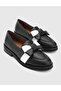 Ellis Genuine Leather Women's Black Loafer Shoes - 2
