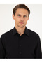 Black Regular Fit Long Sleeve Shirt 50292309-Vr046 - 2