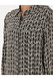Black Comfort Fit Long Sleeve Shirt 50295587 -Vr046 - 7