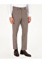 Light Brown Slim Fit Fabric Trousers 50293167-Vr002 - 2