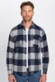 Unisex Slim Fit Slim Fit Lumberjack Double Pocket Flap Checkered Winter Shirt - 6