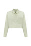 Crop Shirt with Pockets - 3