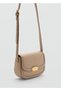 Mini Crossbody Bag with Metal Lock