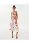 Pattern printed bustier - 5