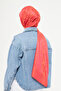 Gi Shine Diagonale Jacquard Shawl - Fuchsia Orange - - 7