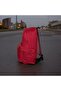 Plain Red Daily Travel Course Backpack(Hugbag) - 4