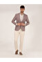 Rose Dried Linen Blend Blazer Jacket 50264619-VR026 - 4