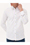 Light Green Slim Fit Long Sleeve Shirt 50265077-Vr092 - 6