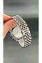 Exclusive Men's Wristwatch 3 Atm Waterproof Silver & Turquoise Color - 3