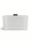 068 17001 Silver Striped Evening Bag Evening Bag