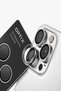 iPhone 16 / iPhone 16 Plus Lens Protector Aluguard Series Glass Aluminum Frame - 6