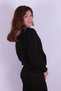 Women's Black Sweat - 24K0852K1 - 2