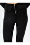 Spanish Leg Leggings Trousers Slim Fit with Zipper Detail - 5