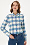 Women's Cobalt Blue Long Sleeve Shirt 50291115 -Vr045 - 3