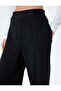 Wide Leg Trousers with Elastic Waist and Pockets Standard Waist - 5
