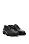 Black 100% Leather Casual Shoes 50298532-Vr046