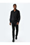 Slim Fit Shirt Basic Long Sleeve Cotton Blend - 2