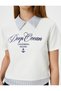 Polo Collar T-Shirt Short Sleeve Marina Themed Printed - 5