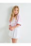 T-Shirt V-Neck Short Sleeve Printed Color Block Relaxed Fit - 2
