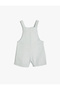 Linen Salopet Overalls with Straps and Kangaroo Pockets - 2