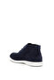 Navy Blue 100% Leather Casual Shoes 50298522-Vr033 - 4