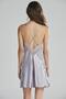 Satin Lace Women's Nightgown - 600 Royal - 2