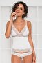 Combed Cotton Athlete Panties Women's Underwear Set - 310 Ecru