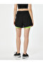 High Waist Elastic Parachute Sports Shorts - Slim Fit Leggings - 4