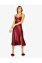 Satin Six-Piece Bridal Dowry Set - 6025 Claret Red - 3