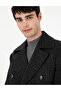 Smoked Slim Fit Cashmere Coat 50293272-VR058 - 2