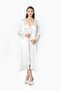 Satin Lace Nightgown and Dressing Gown Set - 4370
