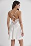Women's Satin Lace Nightgown - 600 Pearls - 3