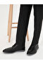 Black 100% Leather Casual Shoes 50298522-Vr046 - 6