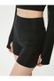 Sports Biker Leggings Extra Mini High Waist Interlock - 5