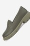 Women's Green Genuine Natural Leather Loafer Shoes, Number 36-41 - 8