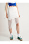 Midi Lace Skirt Asymmetrical Cut - 4