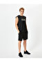 Sports Tank Top Sleeveless Slogan Printed Crew Neck - 2