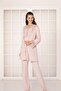 Guipure Combed Cotton 3-Piece Maternity Pajama Set - 3050 Powder